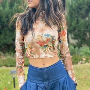 Renaissance printed top